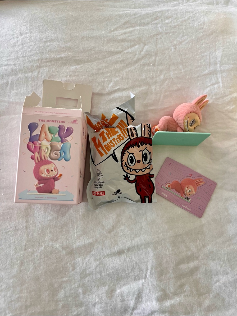 The Monsters Pink Plush Figure Collectible - The Monsters Brand